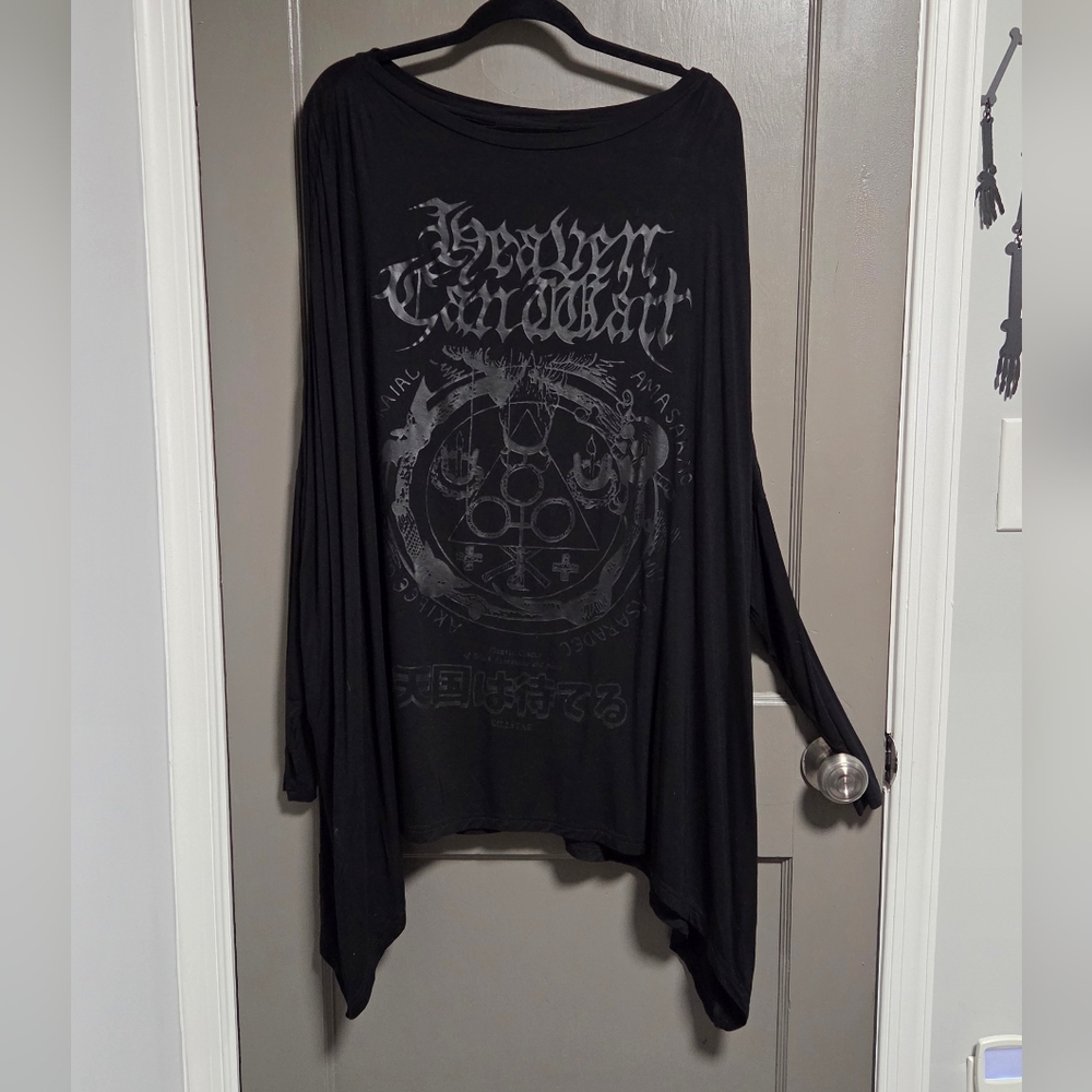 Killstar Tunic Heaven Can Wait XXL - Picture 4 of 8